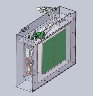리튬 배터리 24V150Ah EK-BZ-P060을 세우는 T20AP 옆