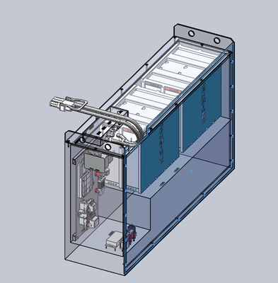 배터리 가열 시스템과 51.2V 300Ah Lifep04 리튬 배터리