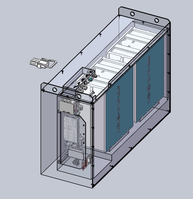 린데 전기 지게차 리튬 배터리 51.2V 525Ah 1220mmx424mmx784mm